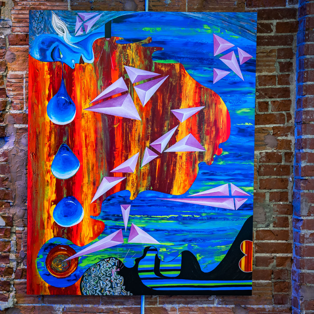 b3 Experience neon sign